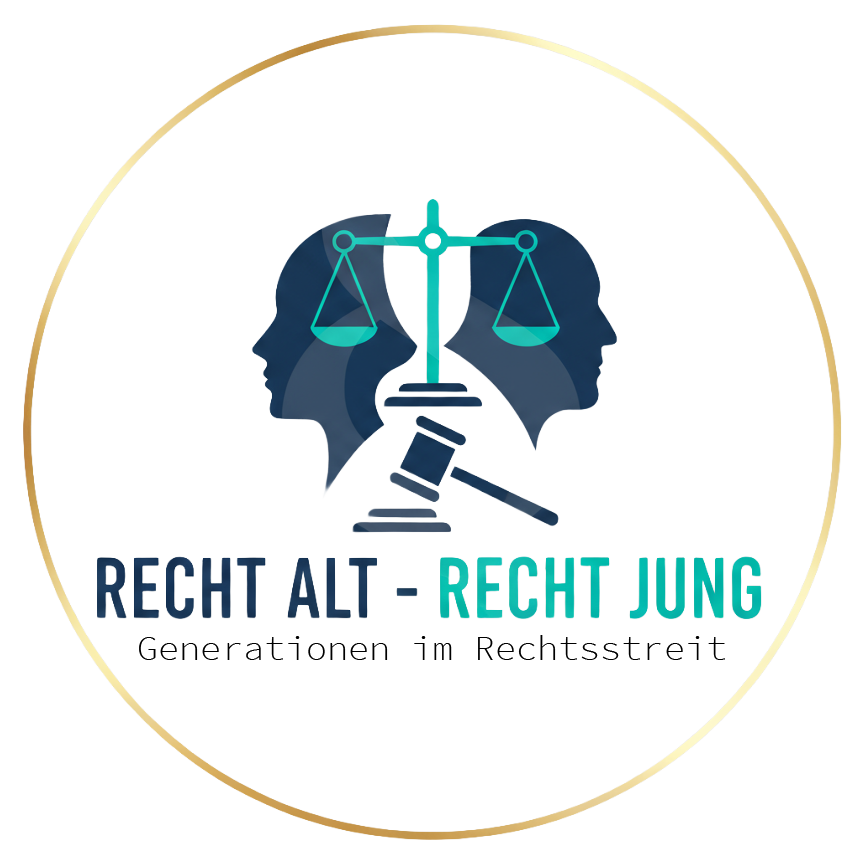 Logo: Recht Alt — Recht Jung